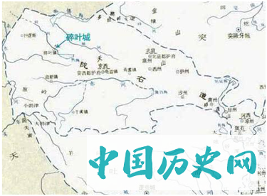 〓 有争议的李白出生地西域碎叶城