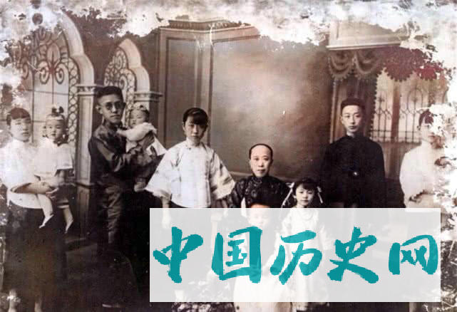 颜值爆表的袁世凯家人老照片，女子仙姿玉貌，男子临风玉树