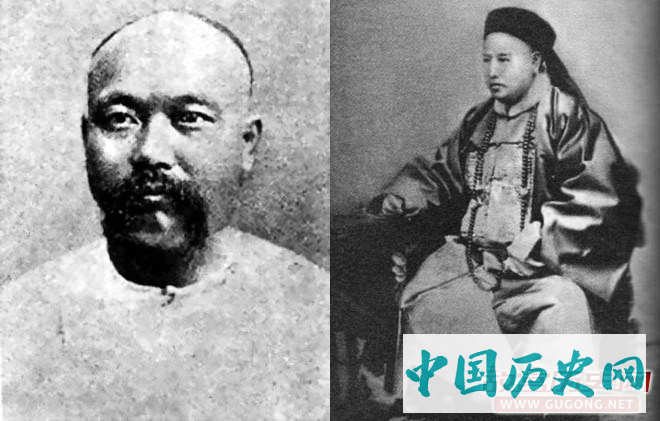 左：刘步蟾；右：林泰曾
