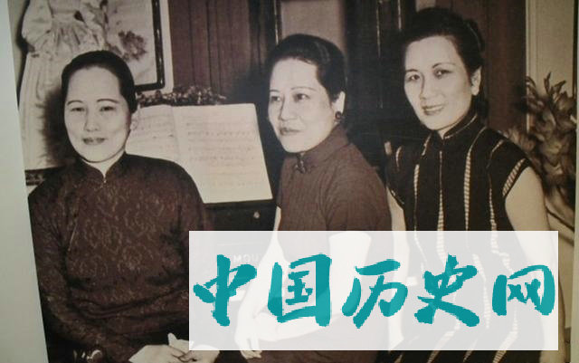 20世纪中国最显耀的姐妹组合，宋氏三姐妹“私密合影”首曝光