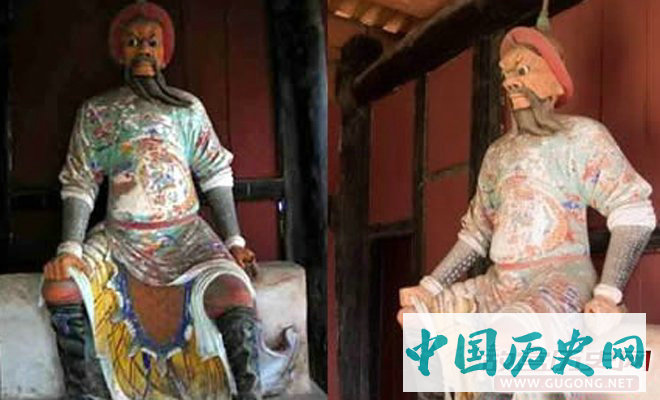 所谓“张献忠家庙”中张献忠的塑像