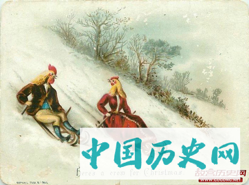 十九世纪英国维多利亚时代的圣诞卡这也太吓人了