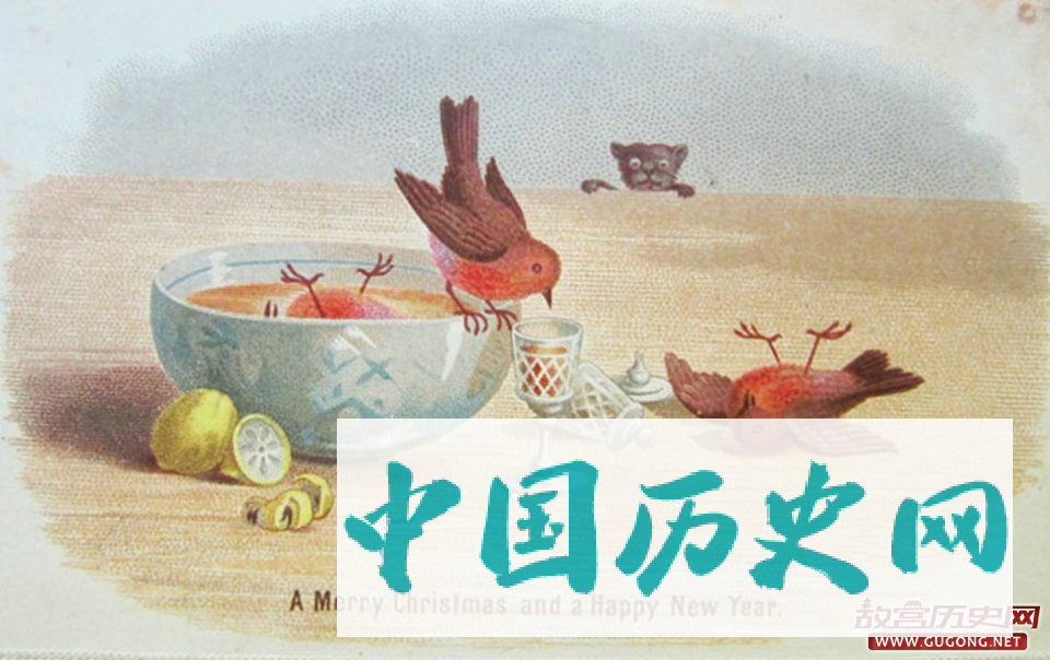 十九世纪英国维多利亚时代的圣诞卡这也太吓人了