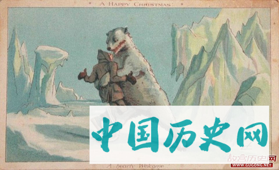 十九世纪英国维多利亚时代的圣诞卡这也太吓人了