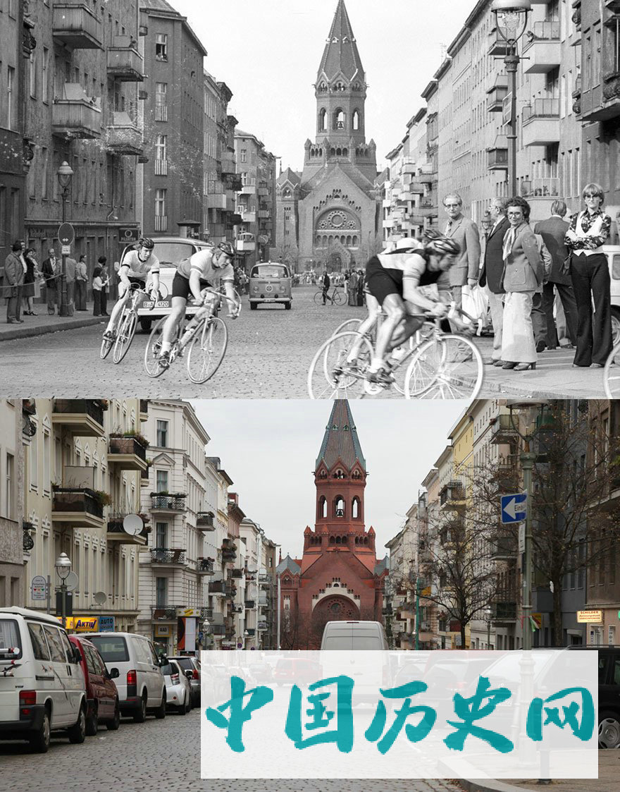 跨越30年，摄影师拍摄柏林墙拆除前后的对比照
