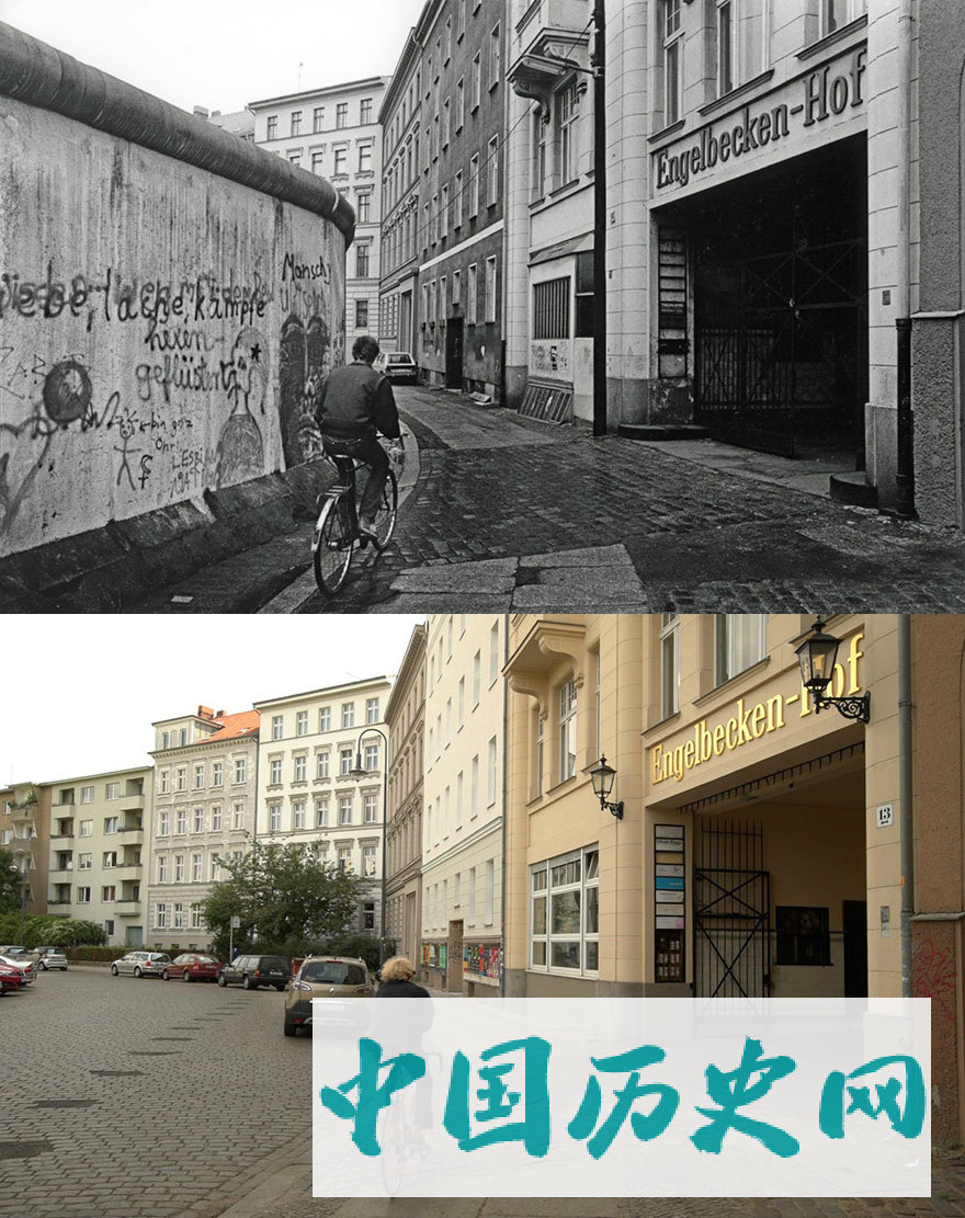 跨越30年，摄影师拍摄柏林墙拆除前后的对比照