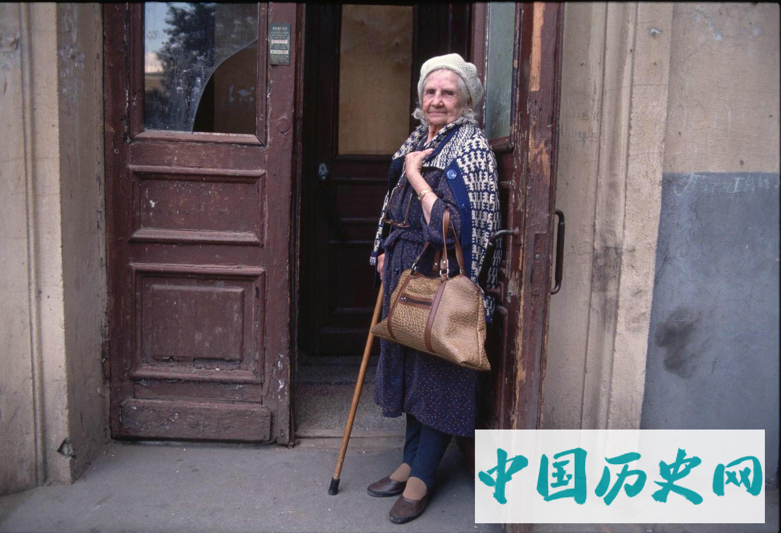 老照片：1991年苏联那些可怜的老百姓