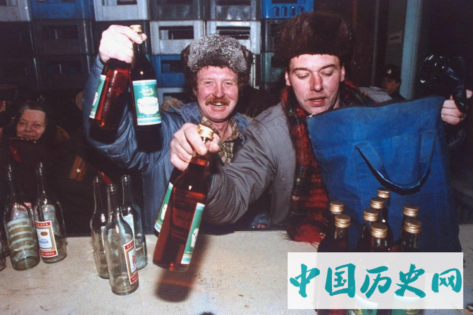 老照片：1991年苏联那些可怜的老百姓