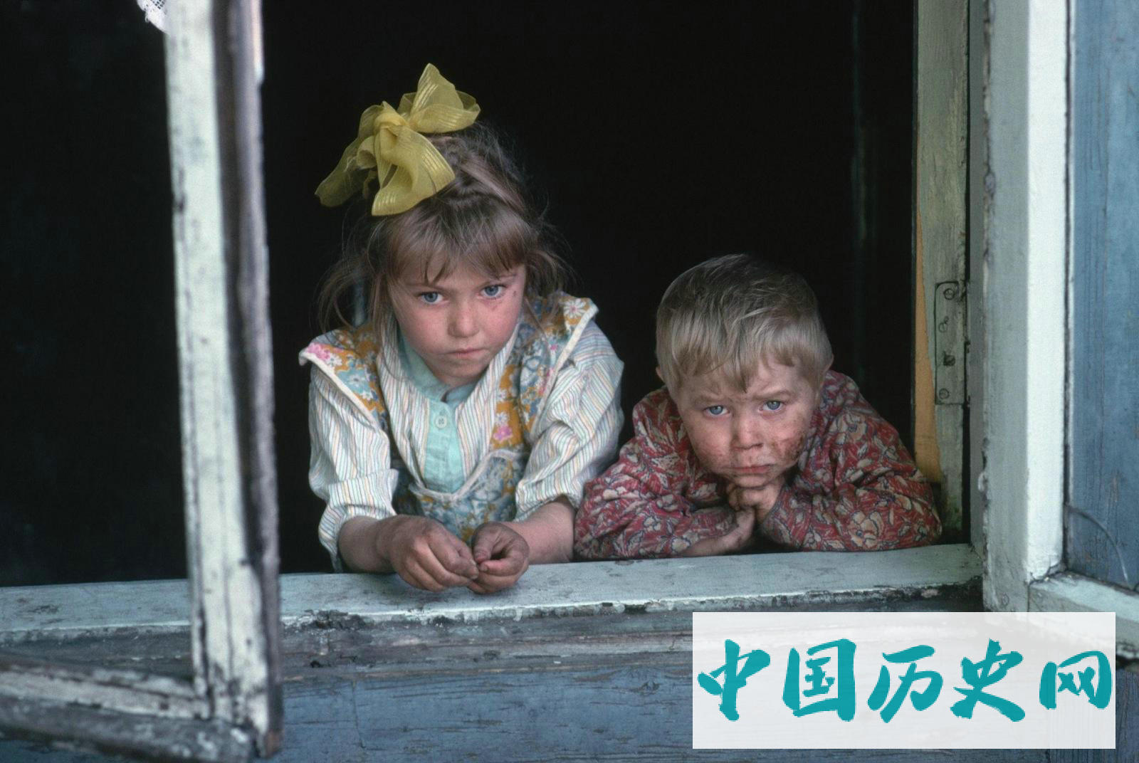 老照片：1991年苏联那些可怜的老百姓