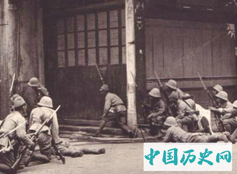 侵华日军真实作战场景