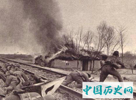 侵华日军真实作战场景