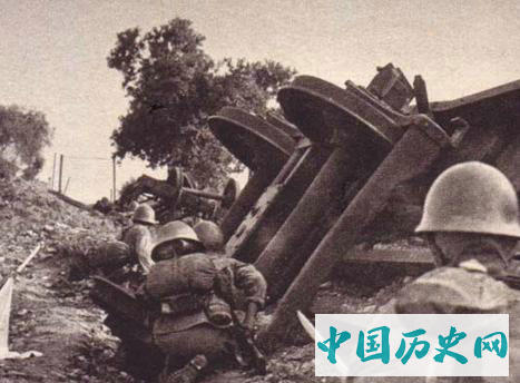 侵华日军真实作战场景