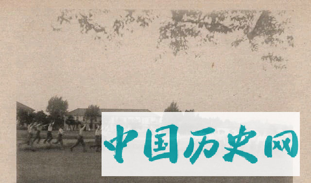 老照片：日军鬼子在训练，难得一见的照片
