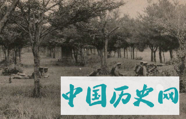 老照片：日军鬼子在训练，难得一见的照片