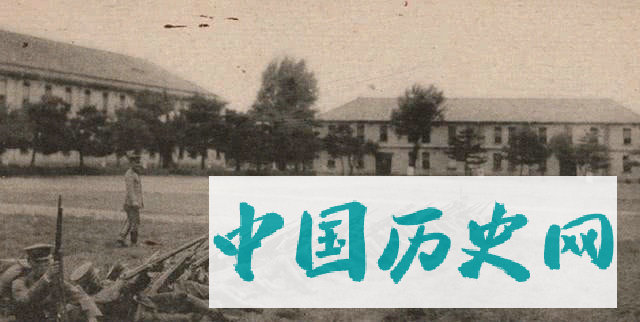 老照片：日军鬼子在训练，难得一见的照片