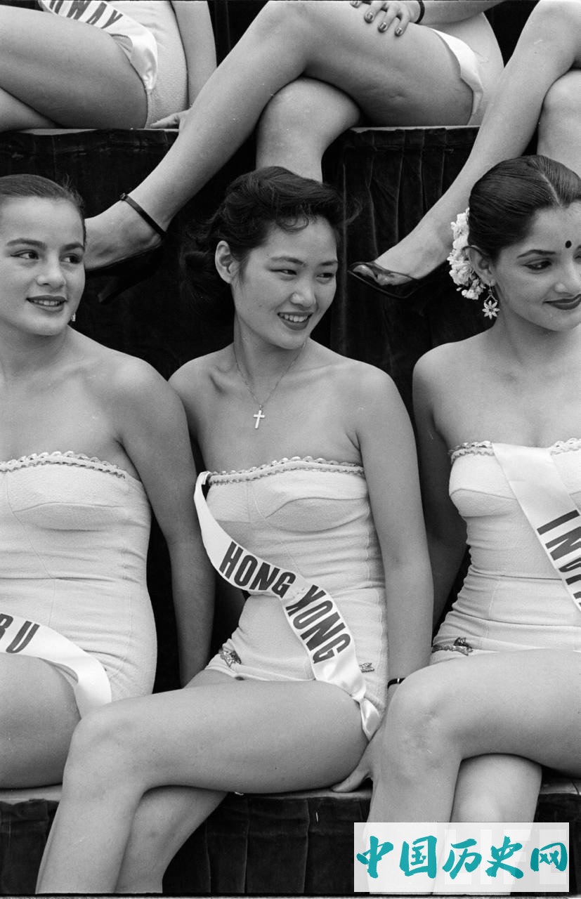 1952年首届世界环球小姐选美赛投降没几年的日本也参加了
