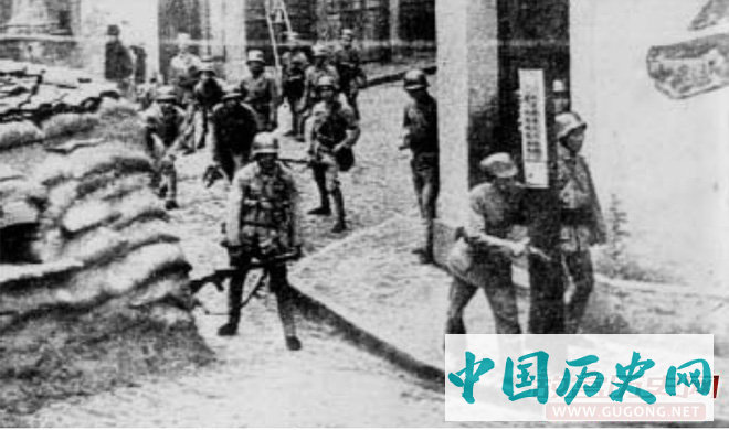 八十八师淞沪会战中准备与日军巷战