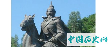隋朝名将史万岁雕像