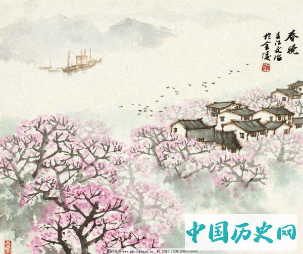 豁然开朗！刘禹锡两首桃花诗隐藏的玄机（图）