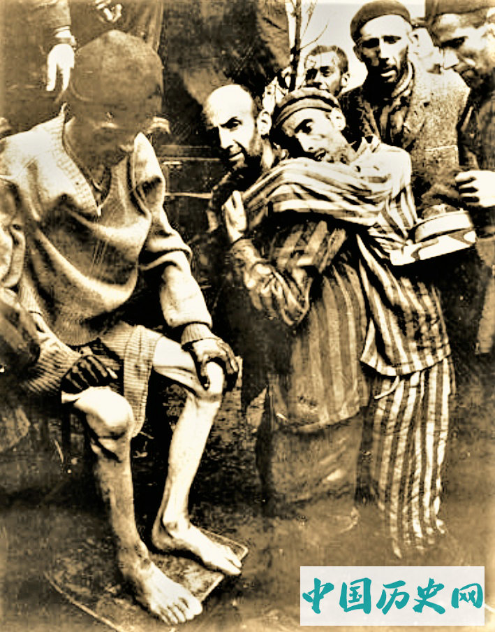 二战时期纳粹集中营老照片铁栏之内俨然是地狱