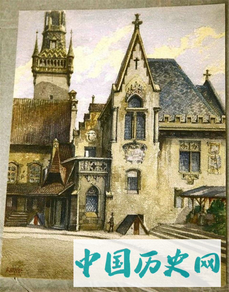 恶魔也有文艺青年的一面，希特勒的画作你觉得怎么样？