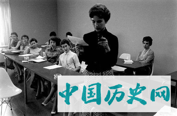 1950年代的空姐学校（组图）