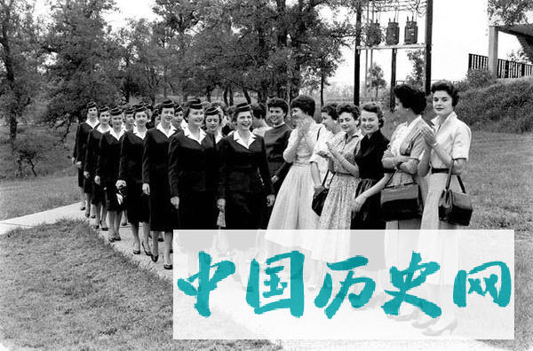 1950年代的空姐学校（组图）