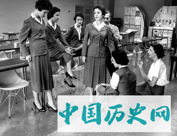 1950年代的空姐学校（组图）