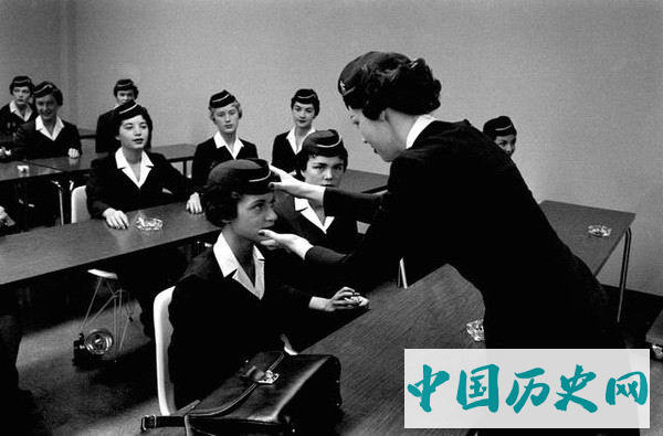 1950年代的空姐学校（组图）