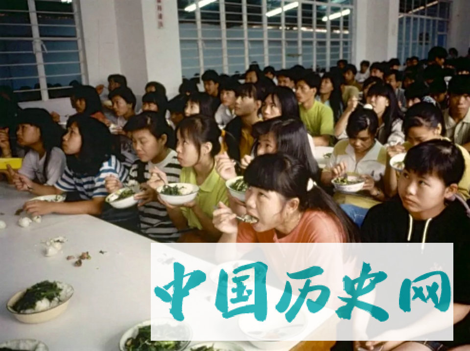 老照片：90年代在广州深圳的打工仔