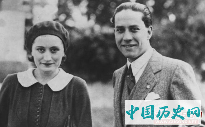 艾达·墨索里尼（Edda Mussolini）、齐亚诺（Gian Galeazzo Ciano）夫妇合影