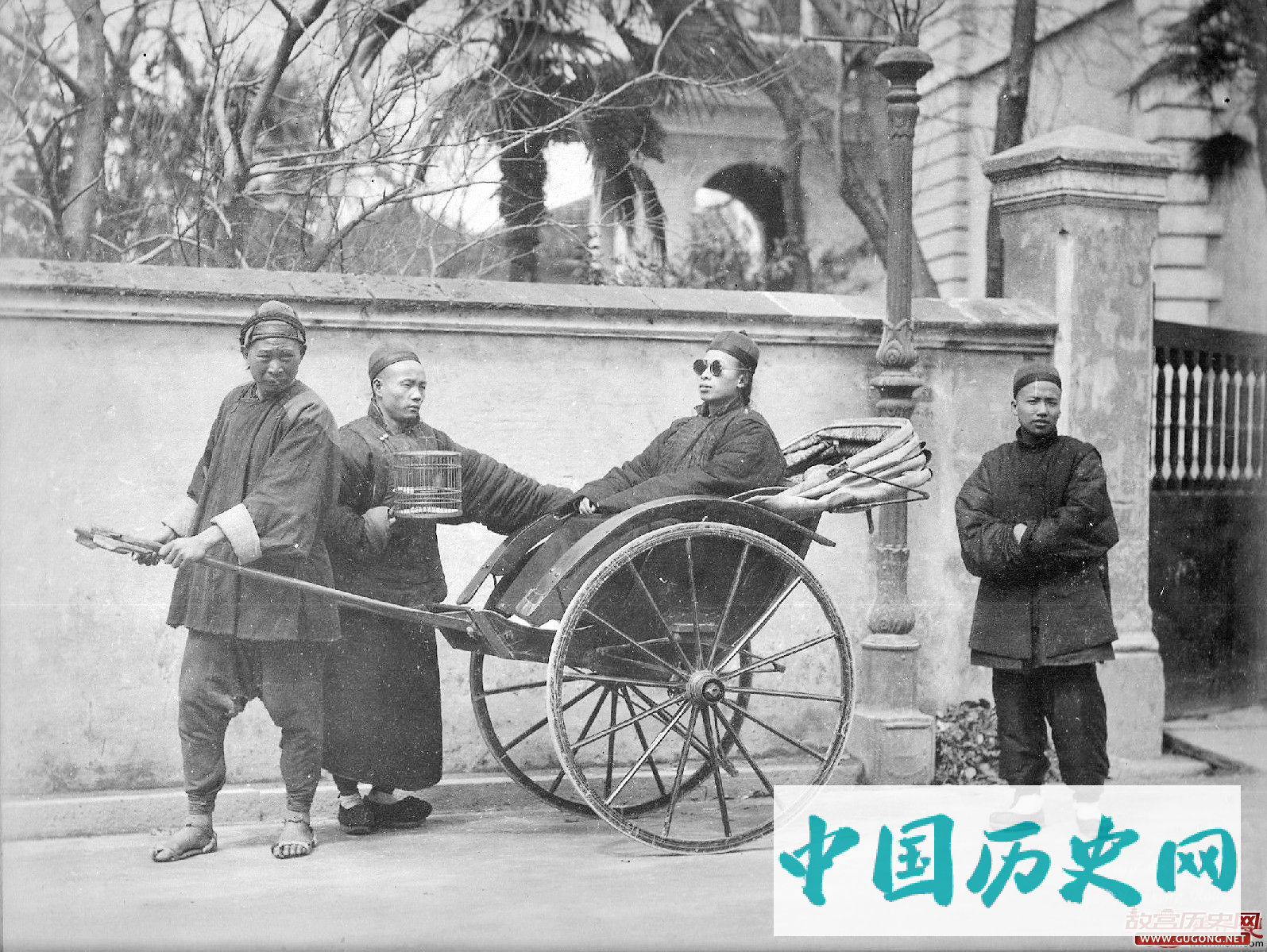 加速清王朝没落 只懂玩乐八旗子弟的真实照片