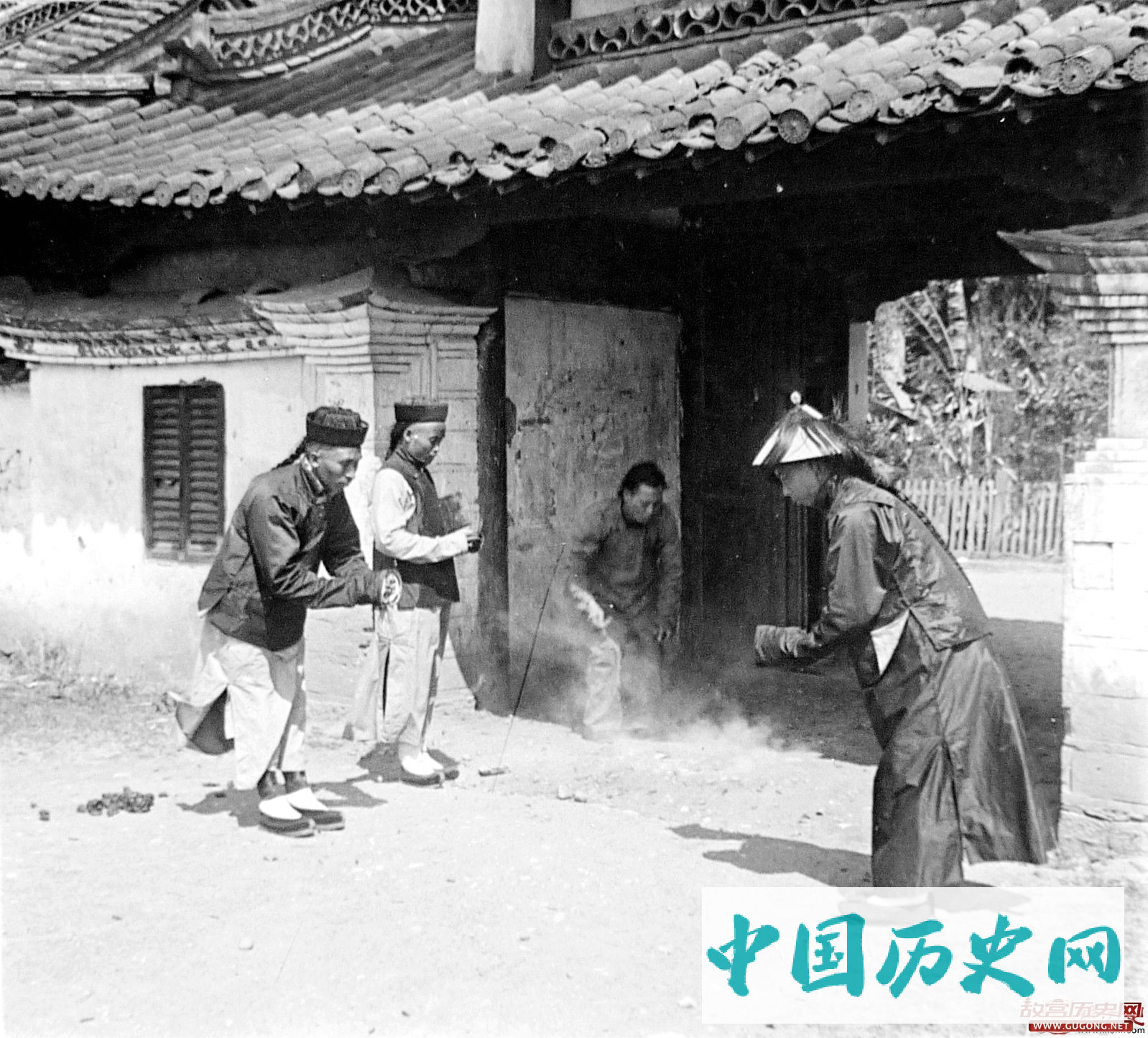 加速清王朝没落 只懂玩乐八旗子弟的真实照片