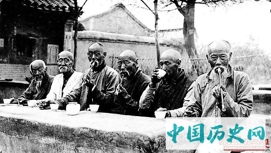 加速清王朝没落 只懂玩乐八旗子弟的真实照片