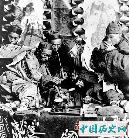 加速清王朝没落 只懂玩乐八旗子弟的真实照片