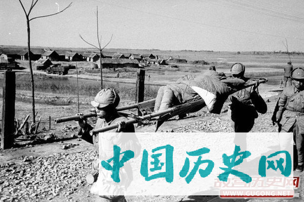 国共内战老照片：淮海战役中的国军第99军·1948年
