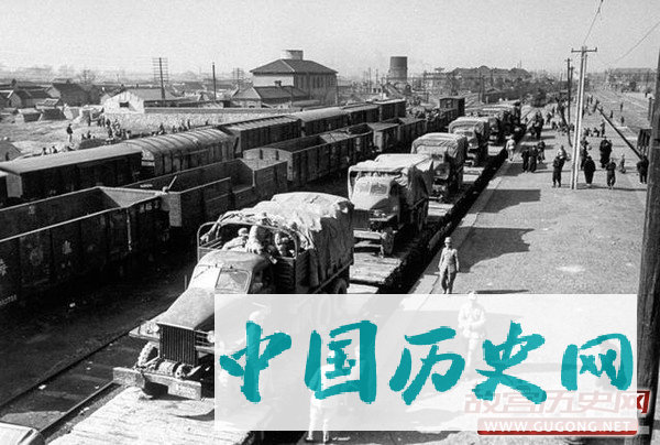 国共内战老照片：淮海战役中的国军第99军·1948年