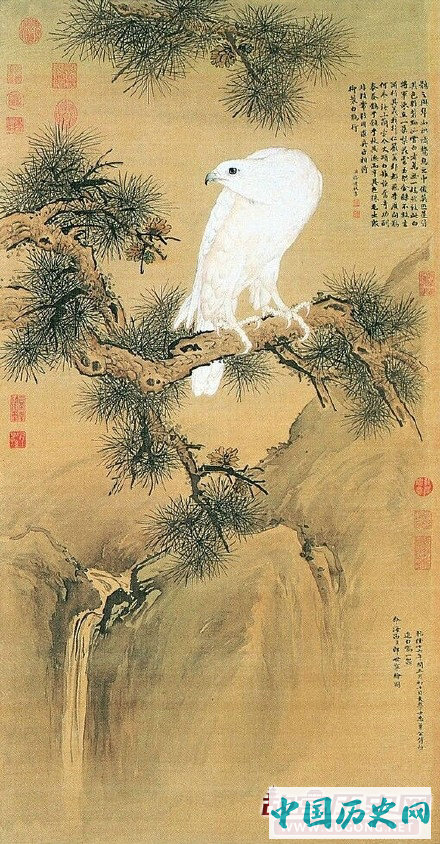 大清宫廷画家郎世宁作品欣赏