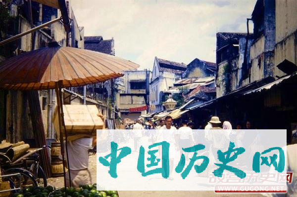 唐人街老照片：1960年的马来西亚 吉隆坡唐人街