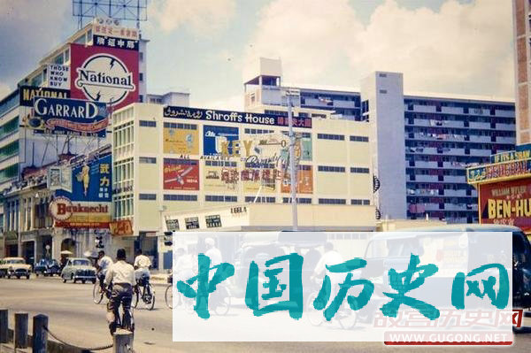 唐人街老照片：1960年的马来西亚 吉隆坡唐人街