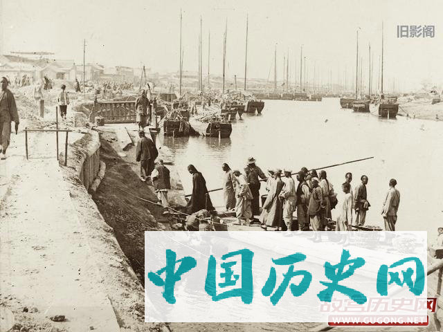 天津老照片：袁世凯治下直隶天津 1905年的街景