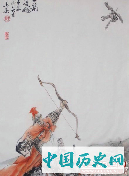 北周长孙晟“一箭双雕”