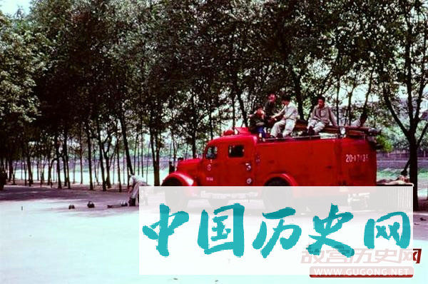 80年代老照片：街拍1981年的交通工具