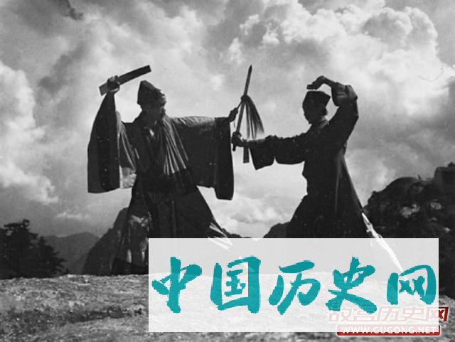 华山老照片：奇险天下第一山 三十年代华山行