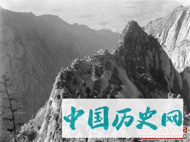 华山老照片：奇险天下第一山 三十年代华山行