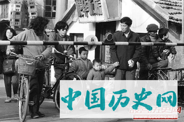 上海老照片：二十年前的老街 上海潭子湾地区