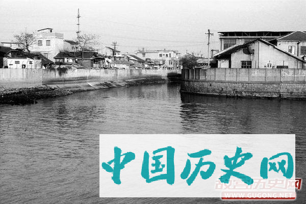 上海老照片：二十年前的老街 上海潭子湾地区