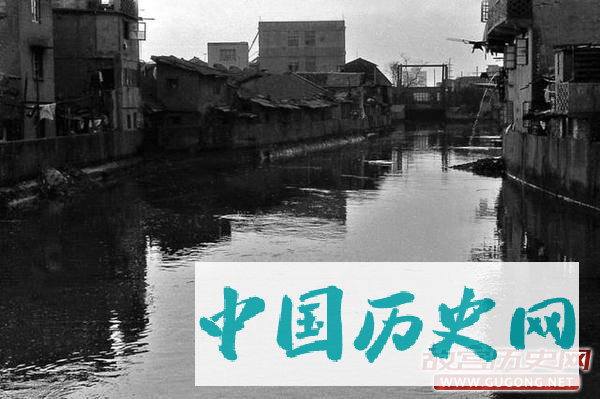 上海老照片：二十年前的老街 上海潭子湾地区