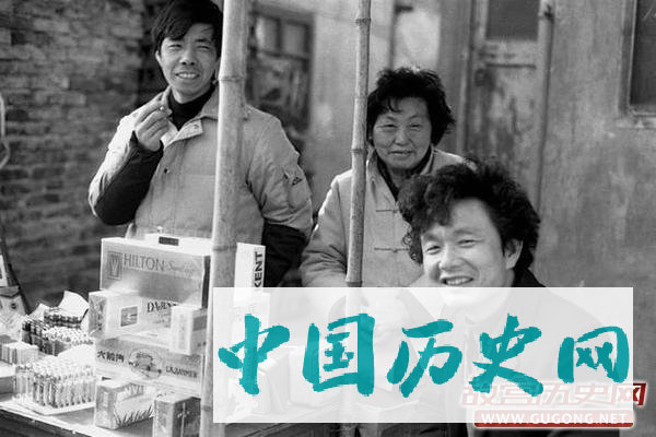 上海老照片：二十年前的老街 上海潭子湾地区