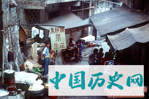 重庆老照片：九十年代的重庆老城区生活